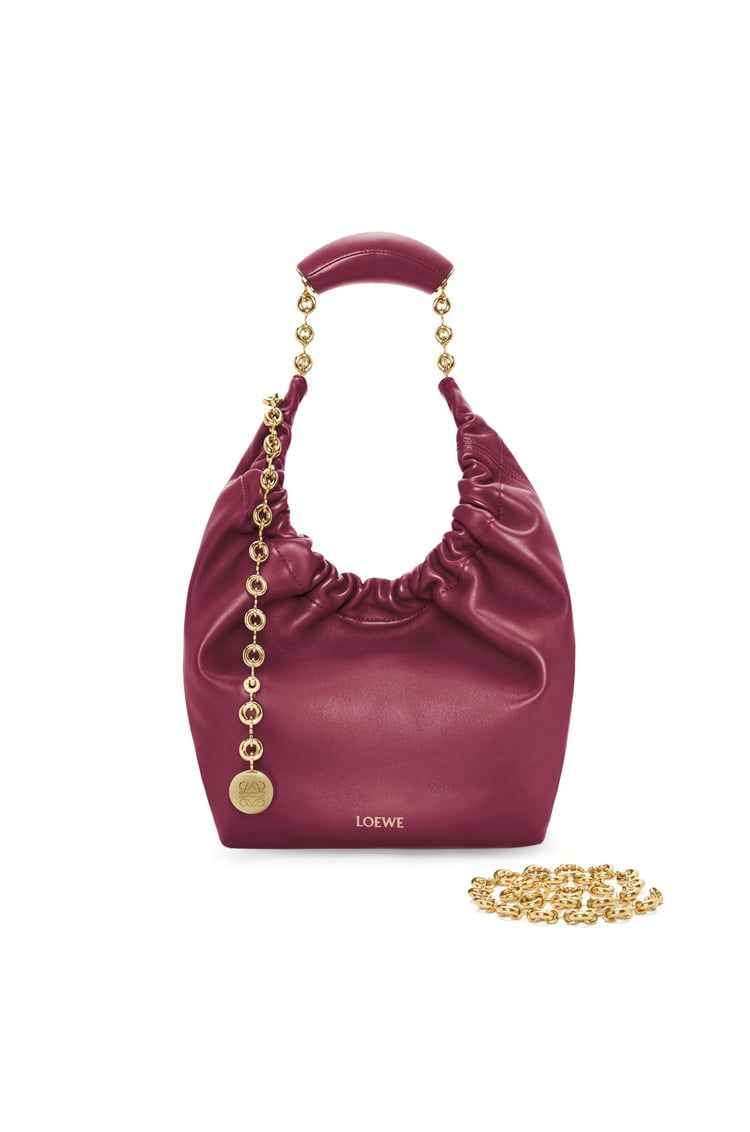 Small Squeeze bag in nappa lambskin