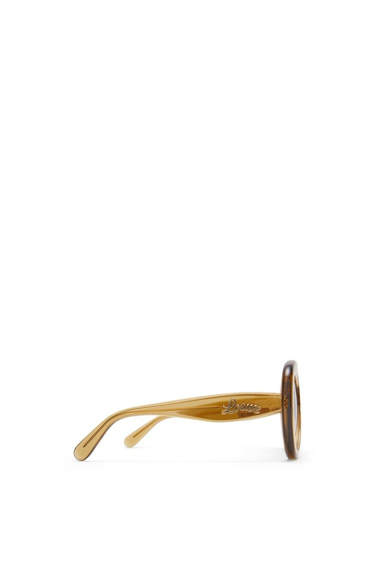 Round Spoiler Aviator sunglasses