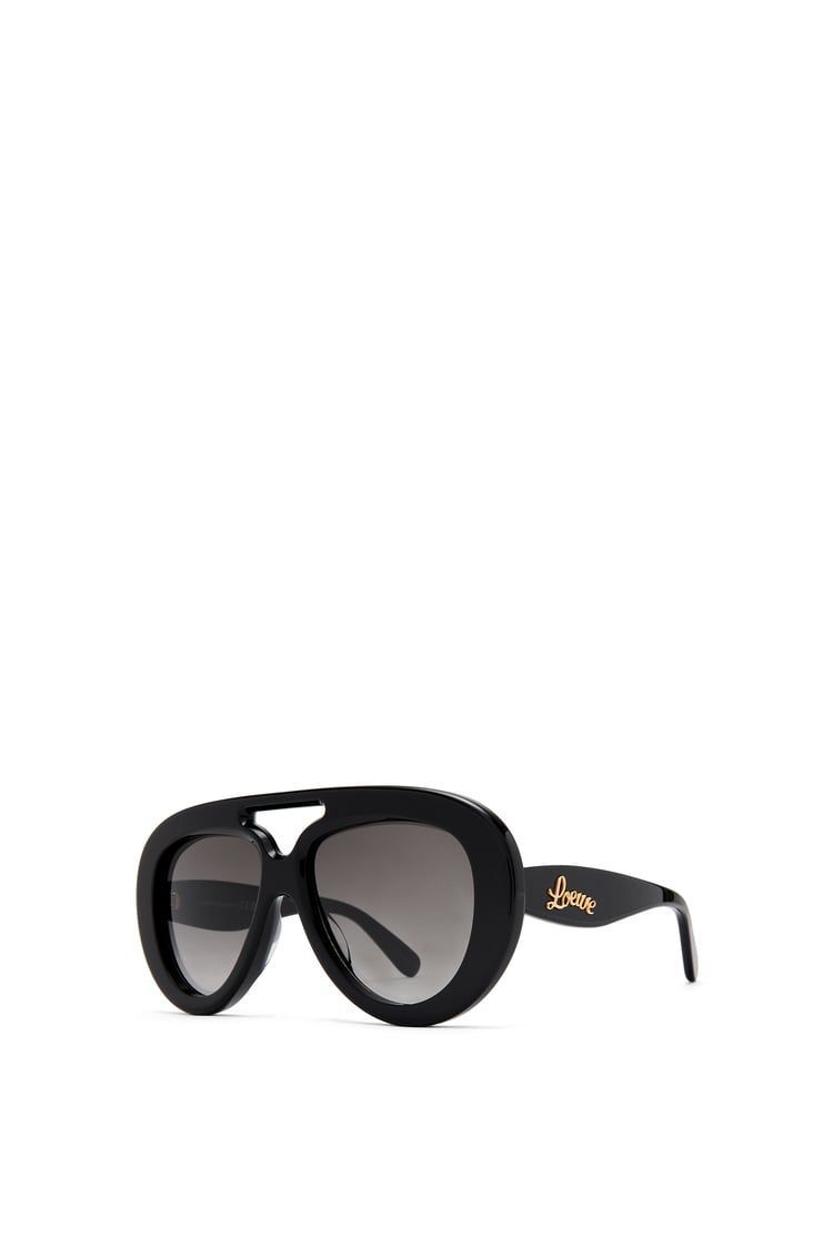 Round Spoiler Aviator sunglasses