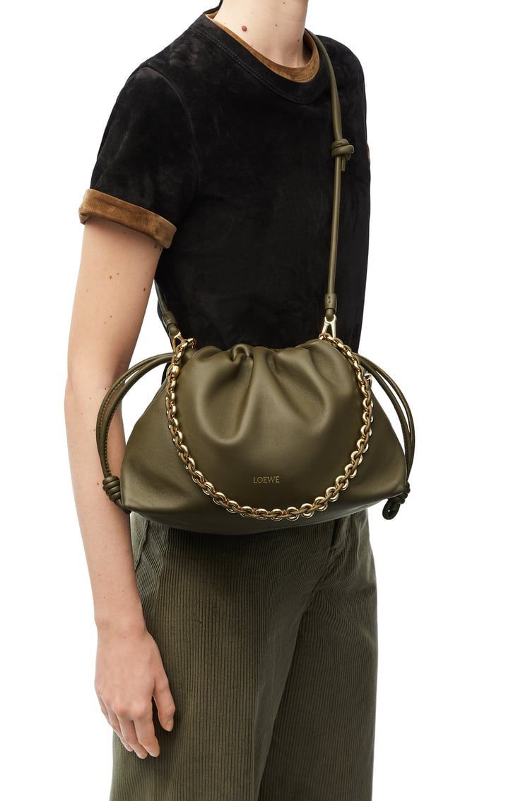 Medium Flamenco purse in mellow nappa lambskin