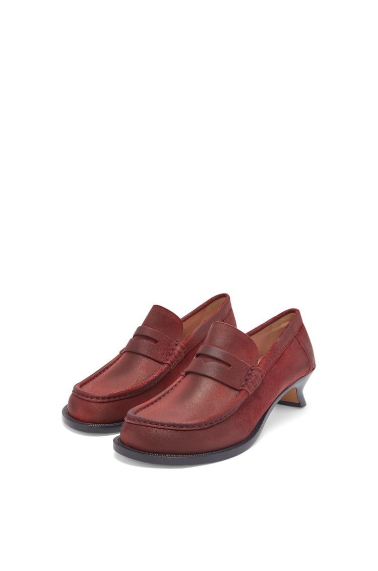 Campo loafer in waxed suede