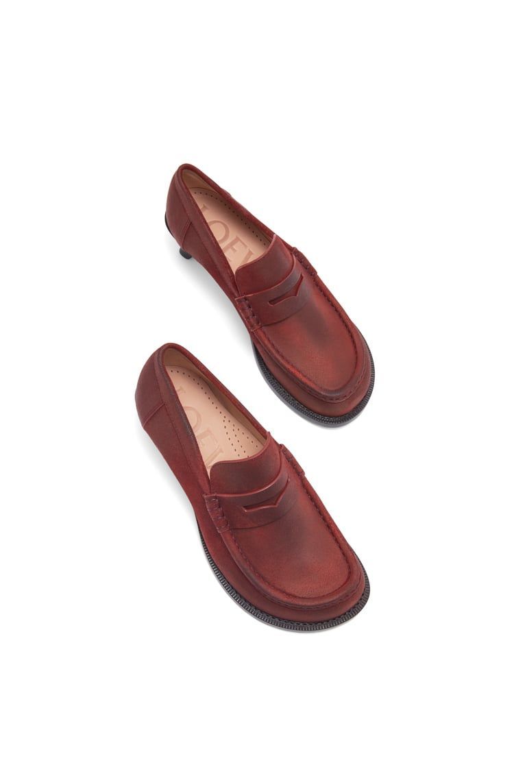Campo loafer in waxed suede