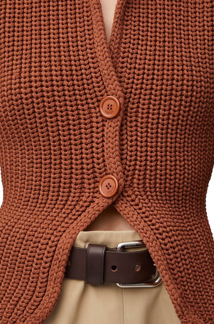 Jacket in technical knit