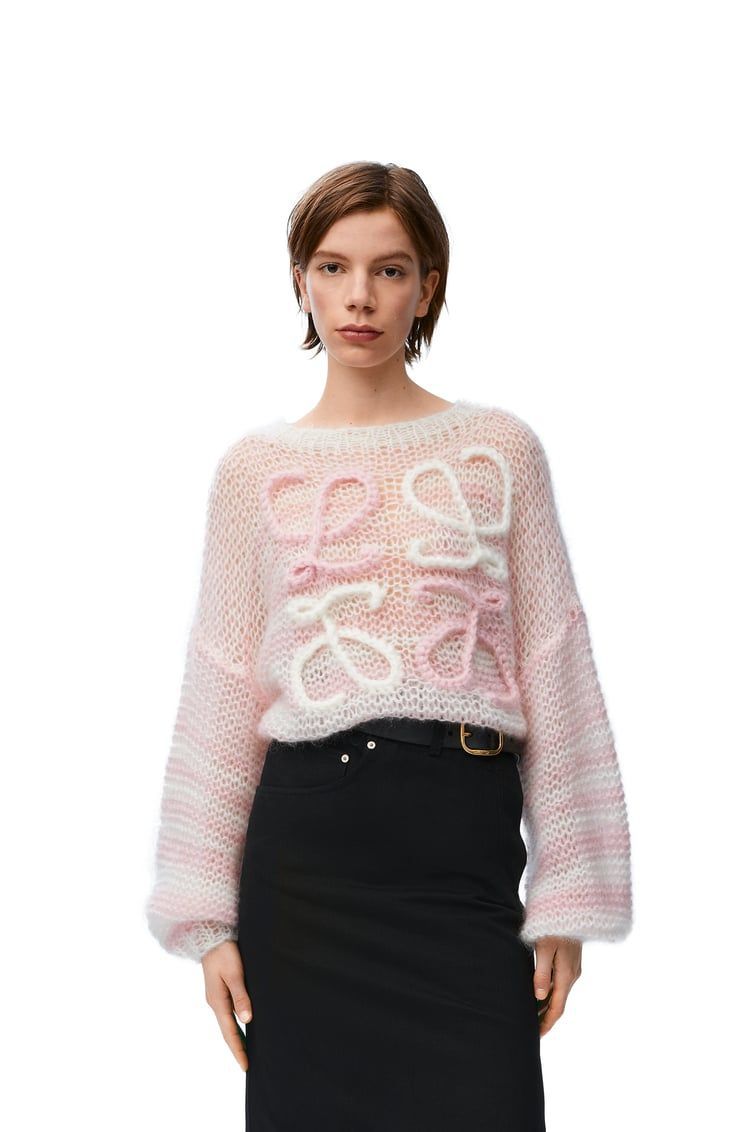 Anagram sweater in mohair