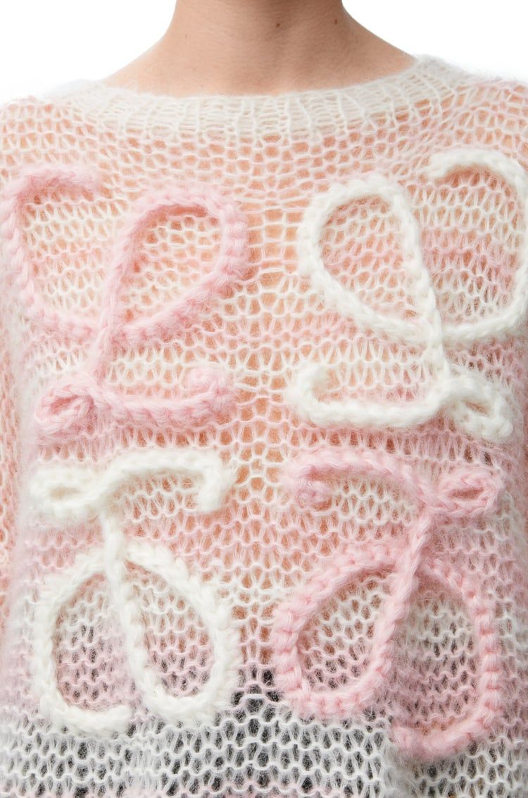 Anagram sweater in mohair