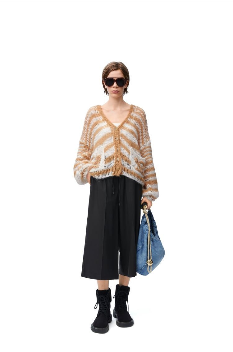 Anagram cardigan in mohair