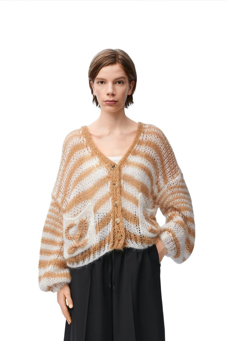 Anagram cardigan in mohair