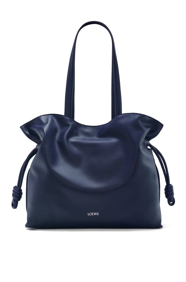 Large Flamenco clutch in nappa calfskin
