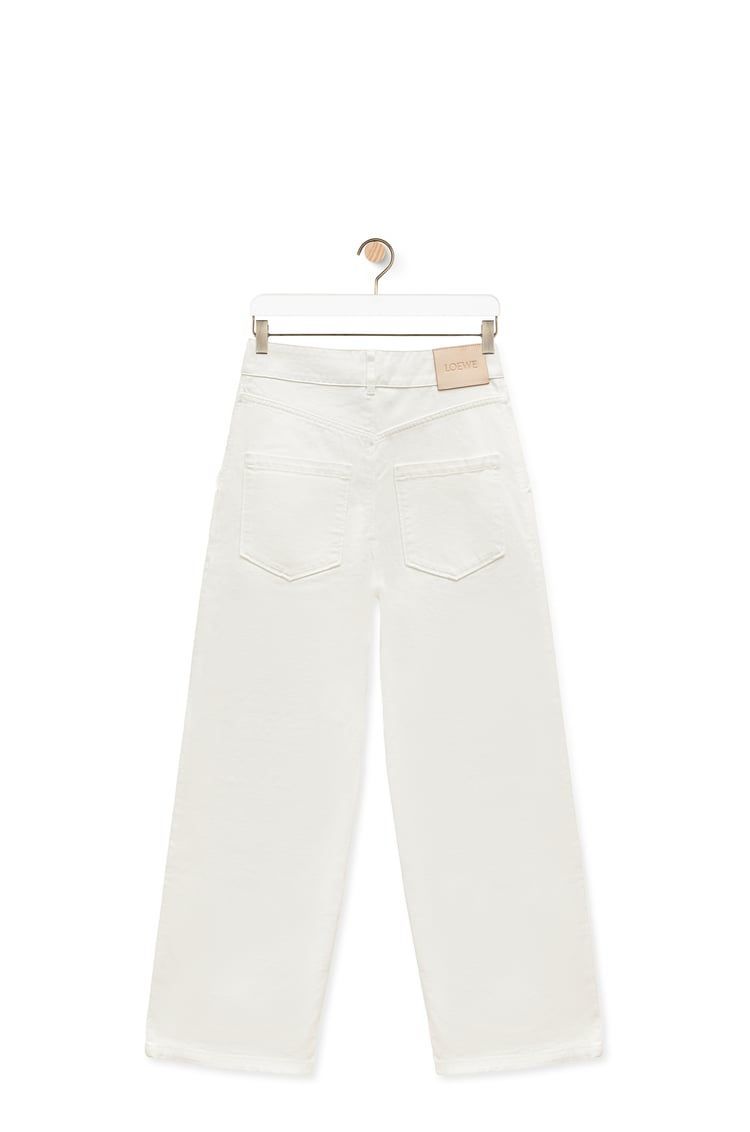 Anagram baggy jeans in denim