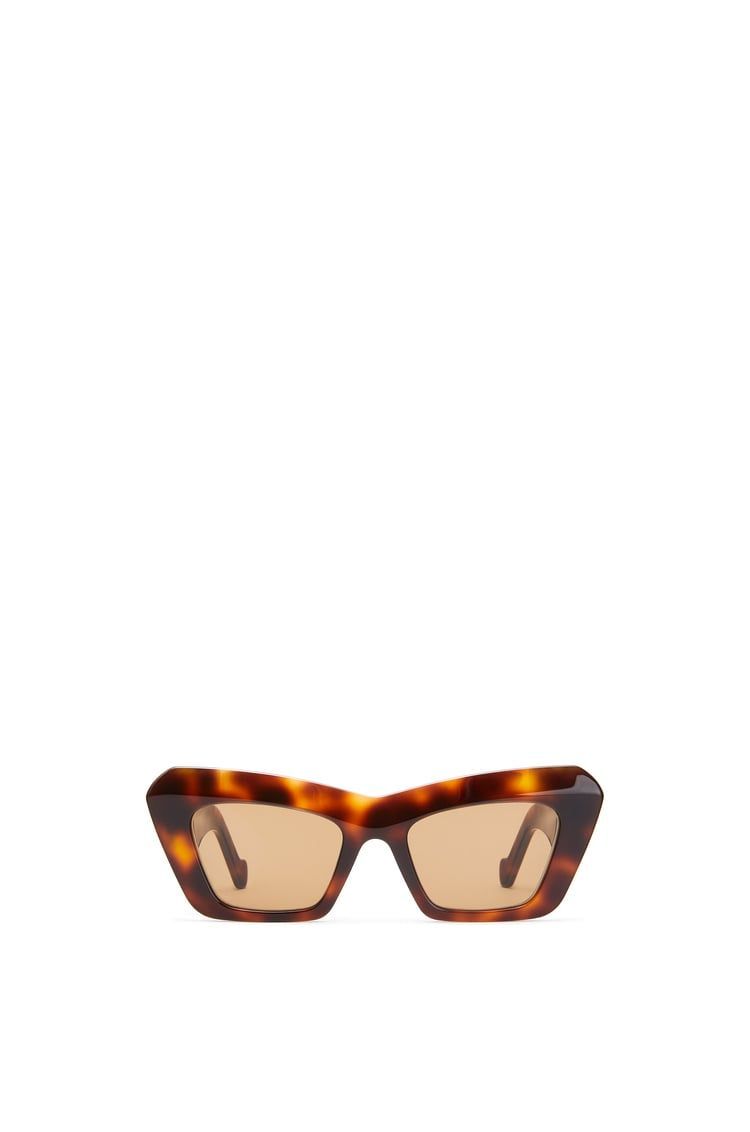 Cateye sunglasses in acetate