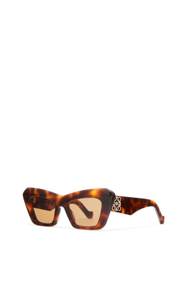 Cateye sunglasses in acetate
