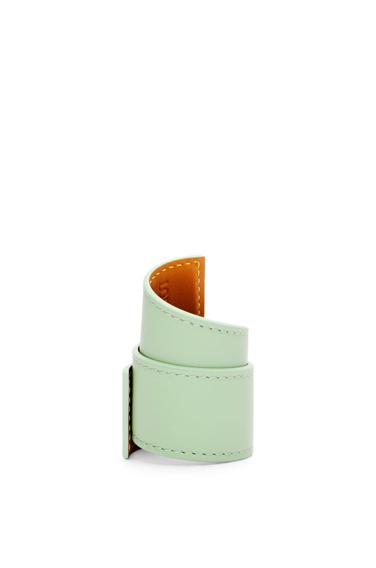 Small slap bracelet in calfskin