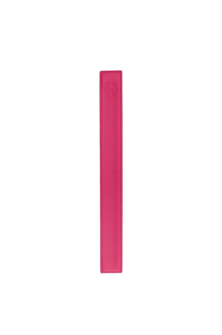 Small slap bracelet in calfskin