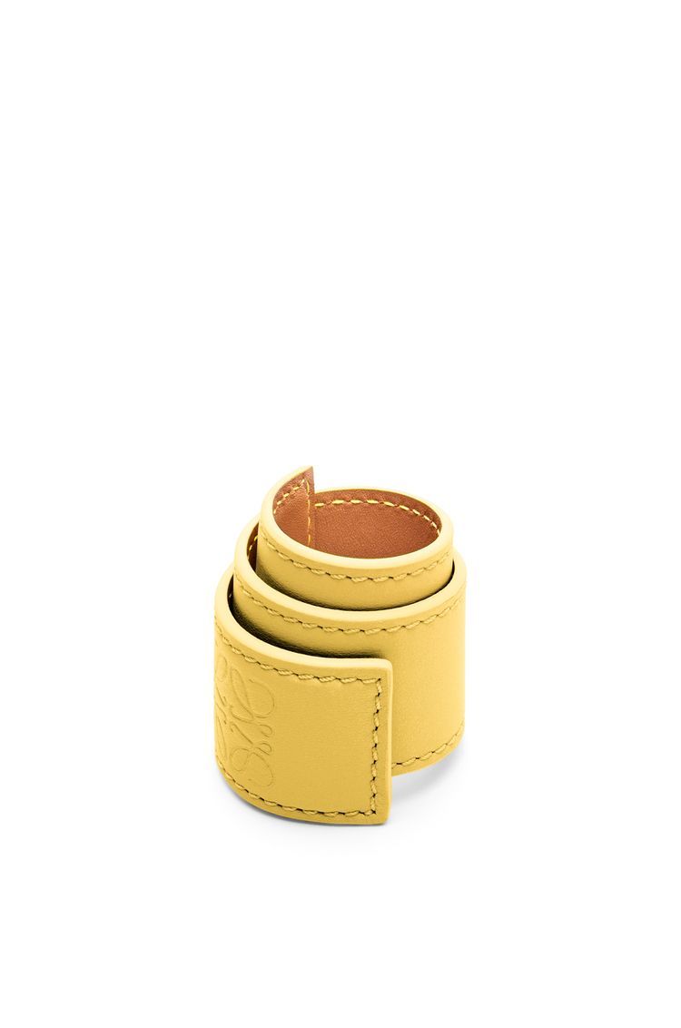 Small slap bracelet in calfskin