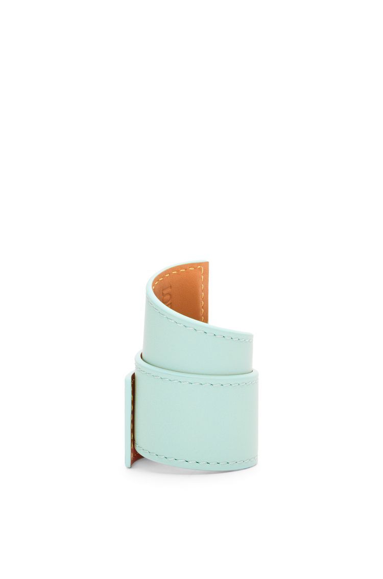 Small slap bracelet in calfskin
