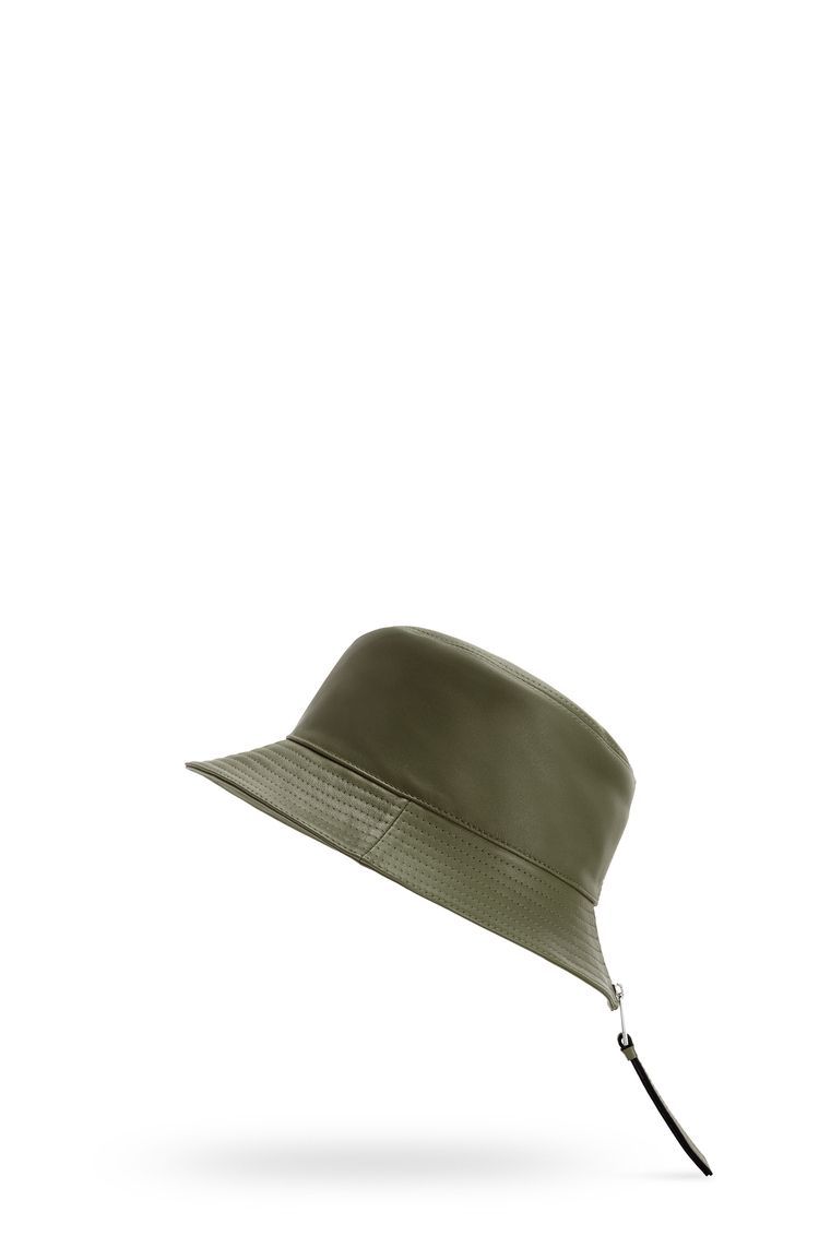Fisherman hat in nappa calfskin