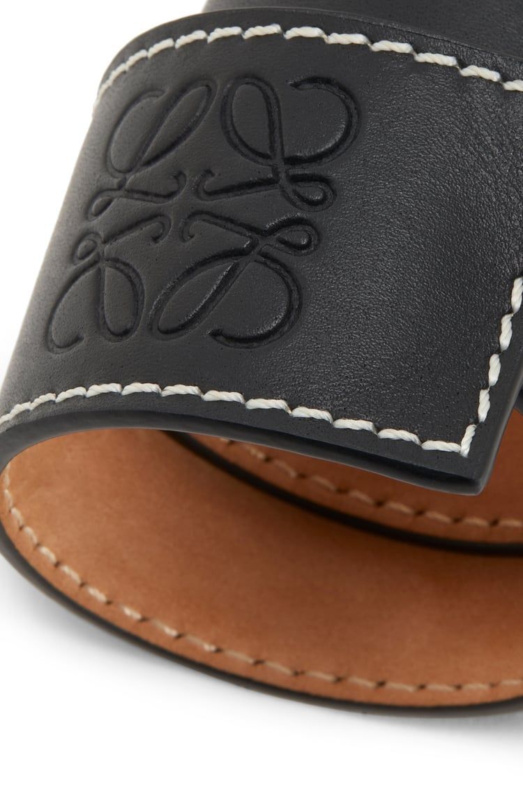 Slap bracelet in calfskin