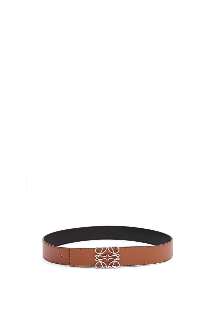 Reversible Anagram belt in smooth calfskin