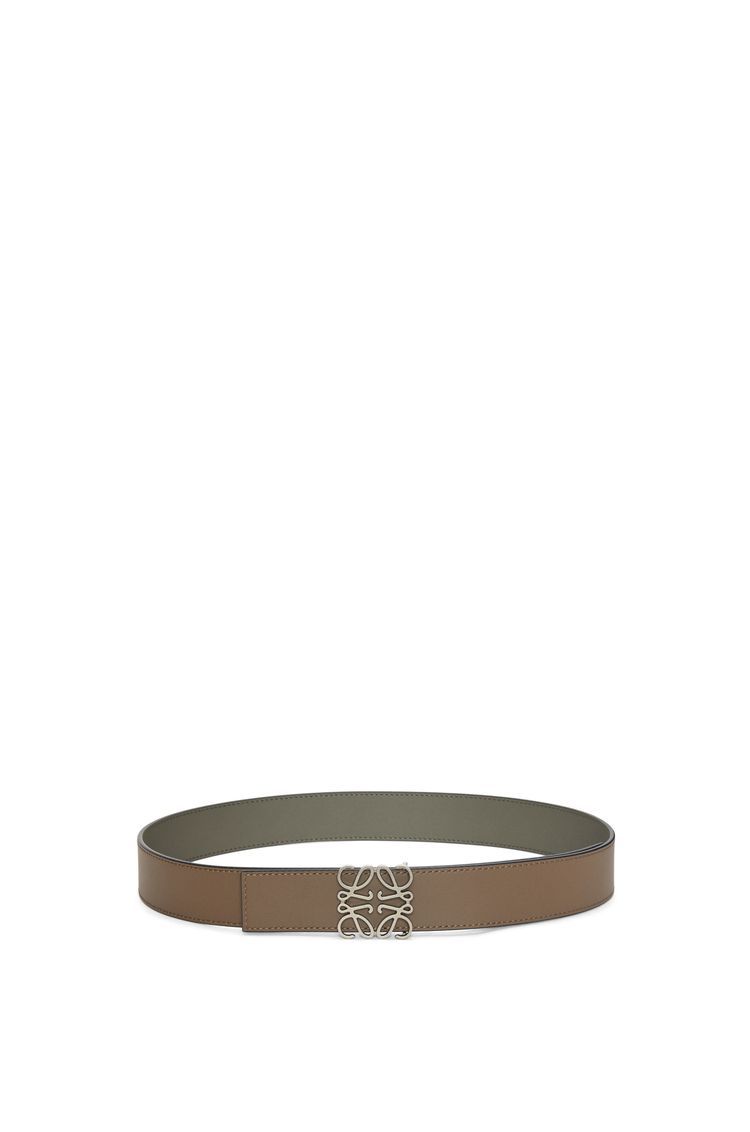 Reversible Anagram belt in smooth calfskin