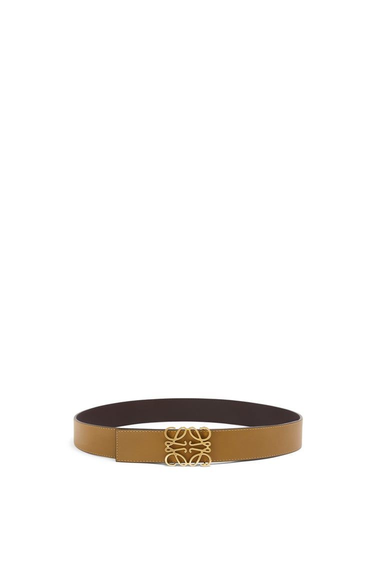 Reversible Anagram belt in smooth calfskin