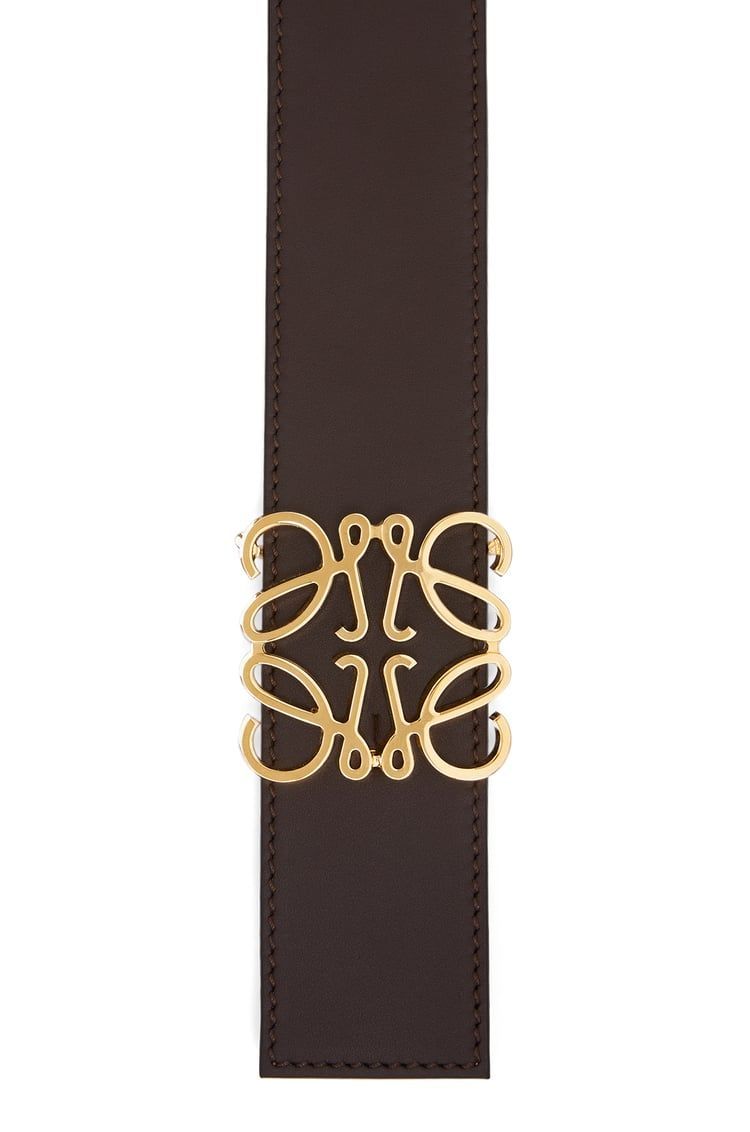 Reversible Anagram belt in smooth calfskin