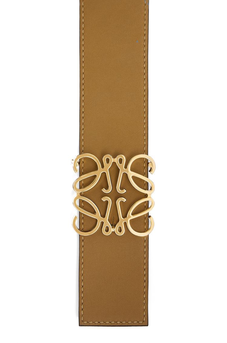 Reversible Anagram belt in smooth calfskin