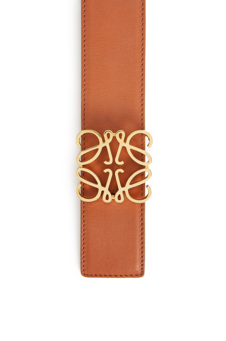 Reversible Anagram belt in smooth calfskin