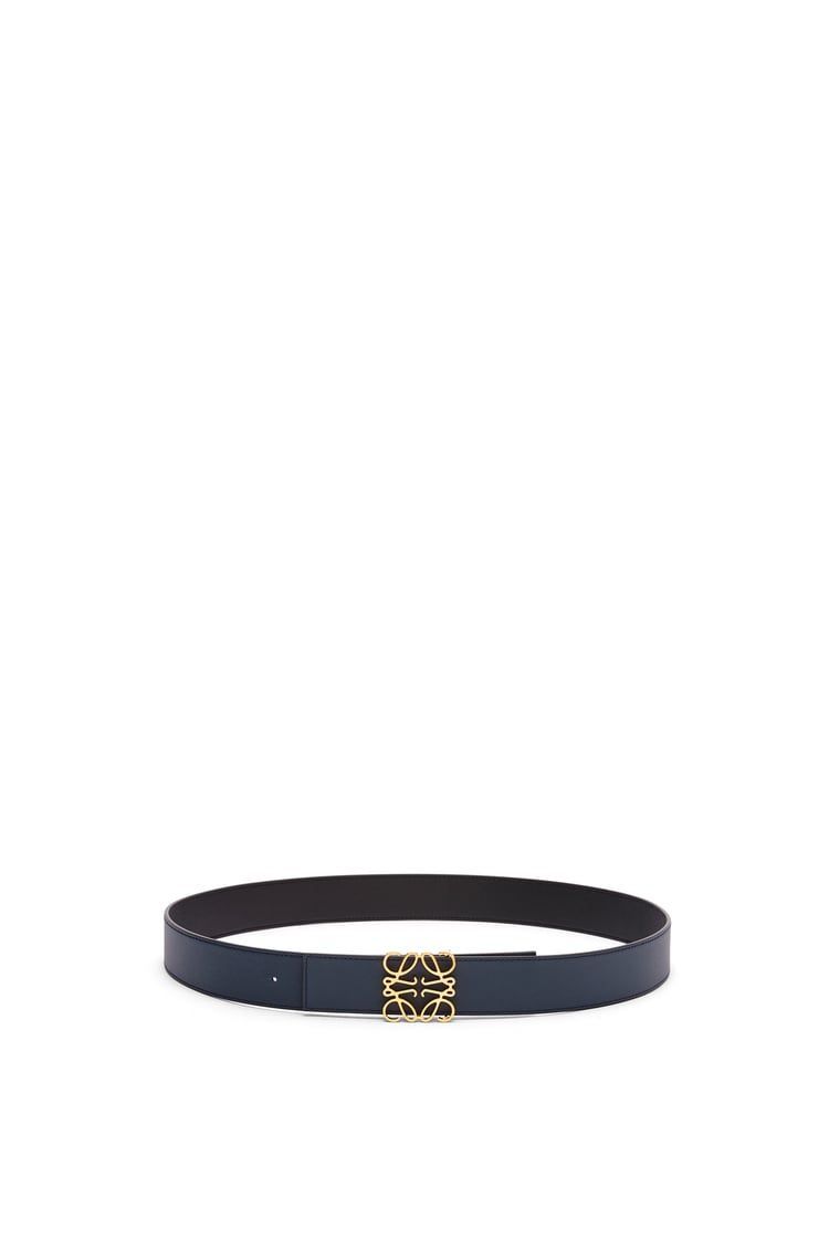 Reversible Anagram belt in smooth calfskin