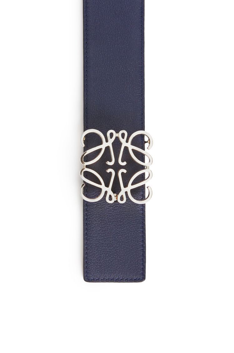 Reversible Anagram belt in smooth calfskin