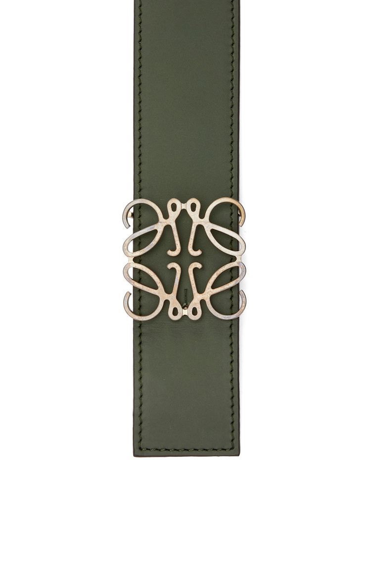 Reversible Anagram belt in smooth calfskin