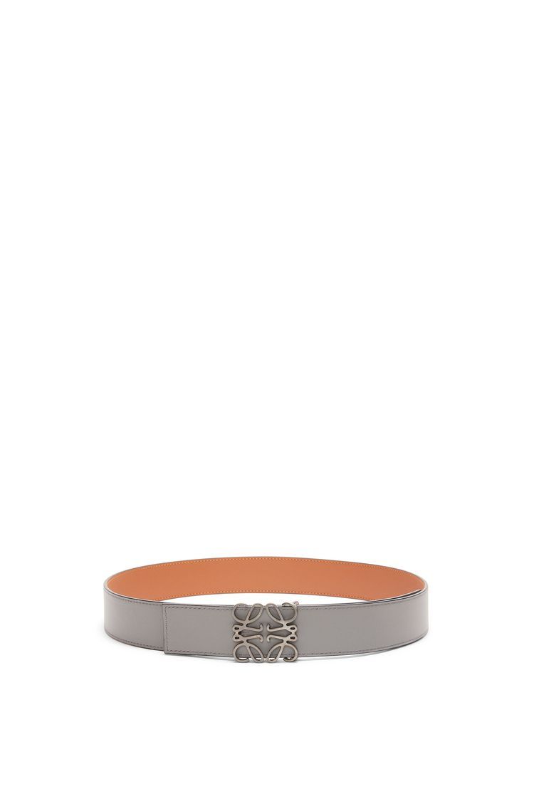 Reversible Anagram belt in smooth calfskin