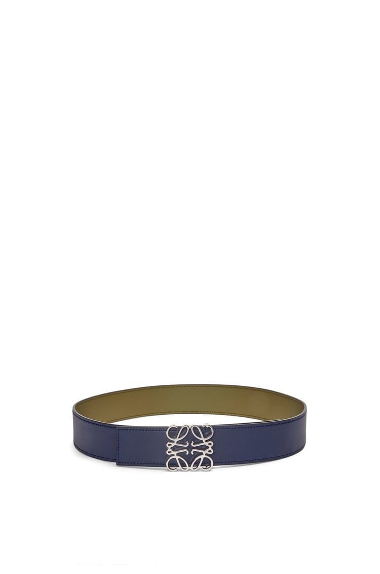 Reversible Anagram belt in smooth calfskin