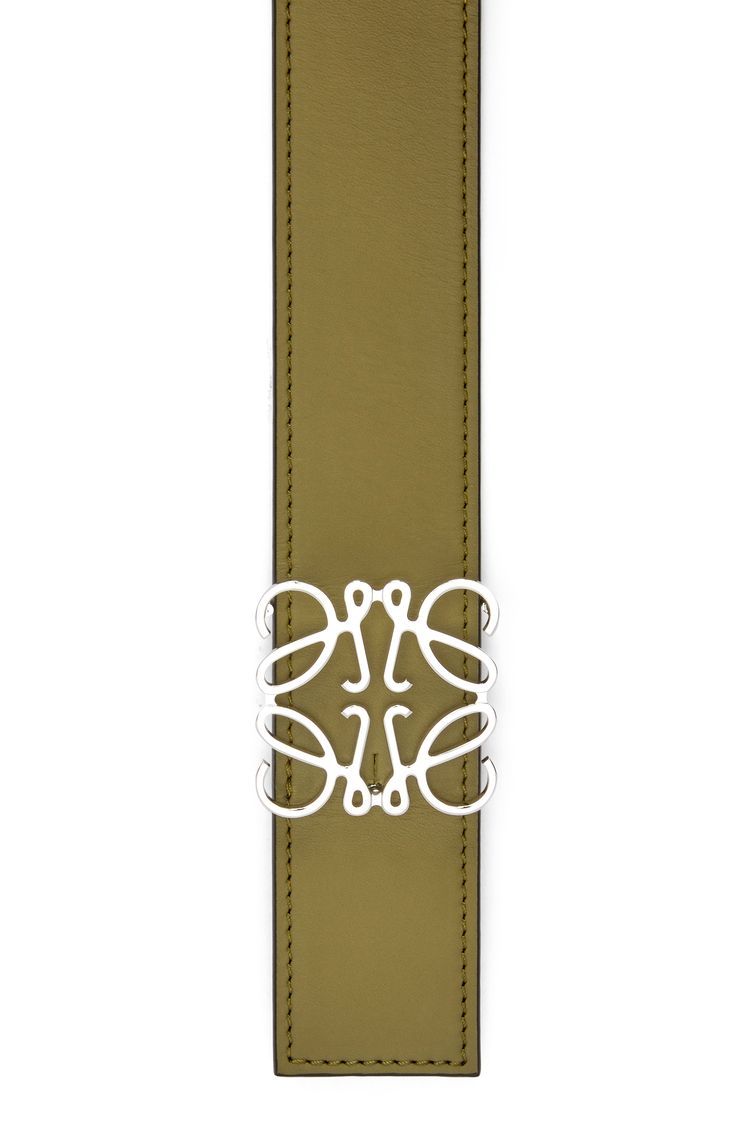 Reversible Anagram belt in smooth calfskin