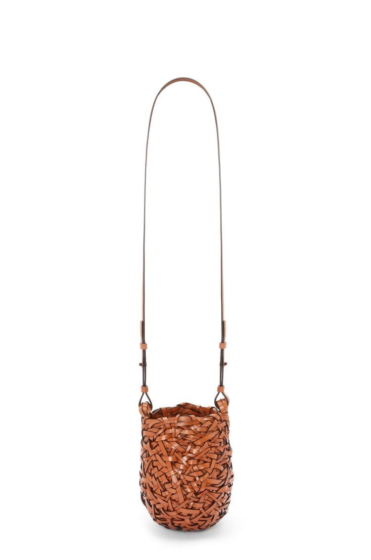 Small Nest Basket bag in calfskin