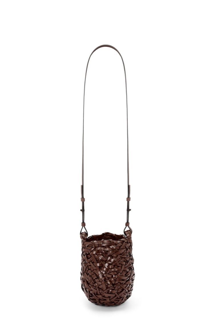Small Nest Basket bag in calfskin