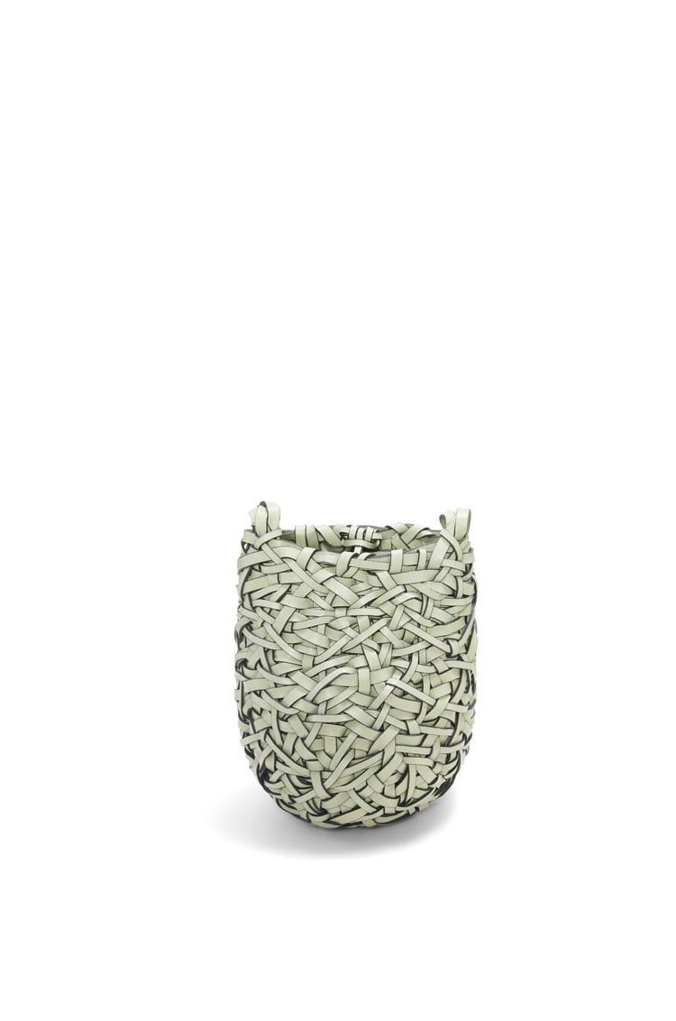 Small Nest Basket bag in calfskin