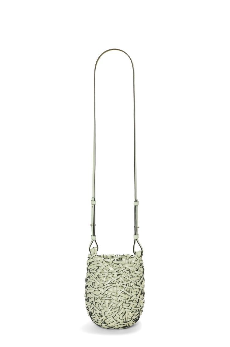 Small Nest Basket bag in calfskin
