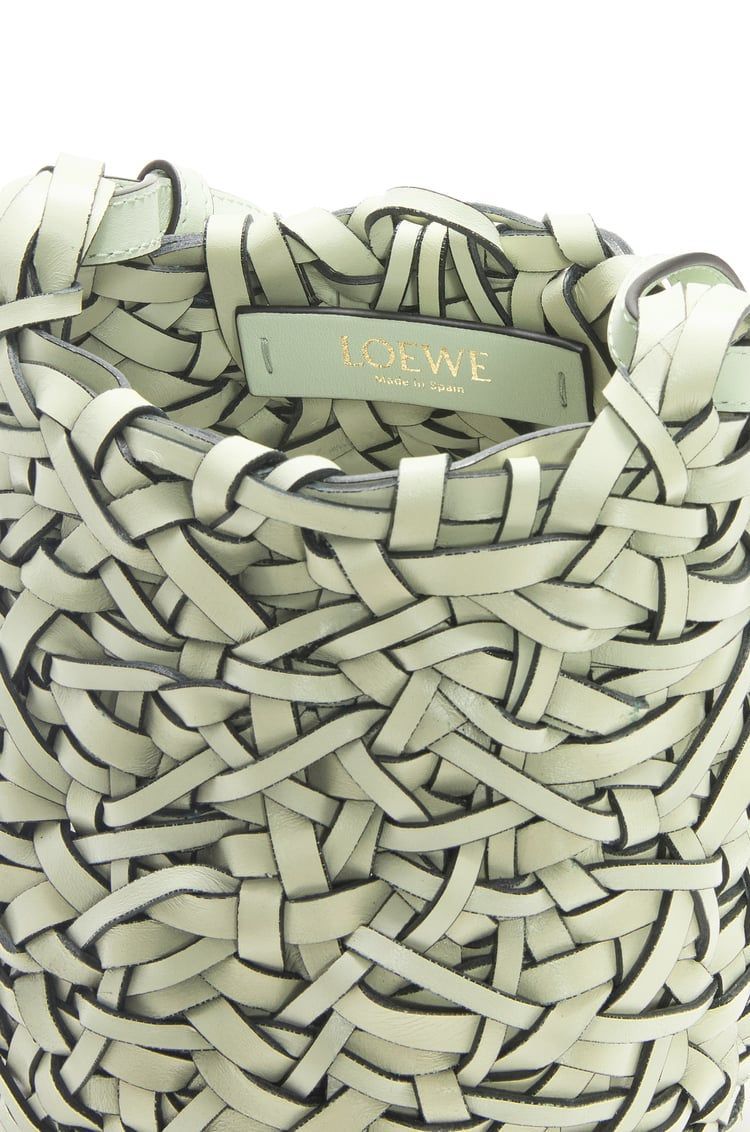 Small Nest Basket bag in calfskin