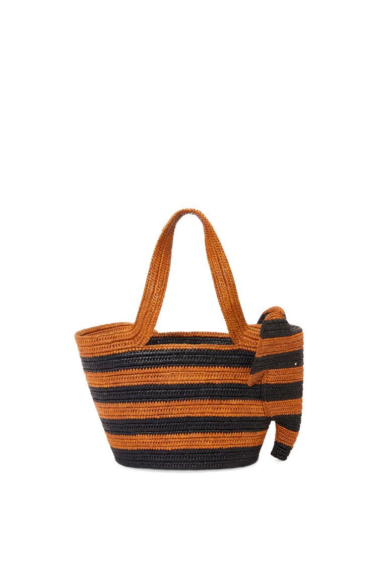 Small Elephant Basket bag in raffia