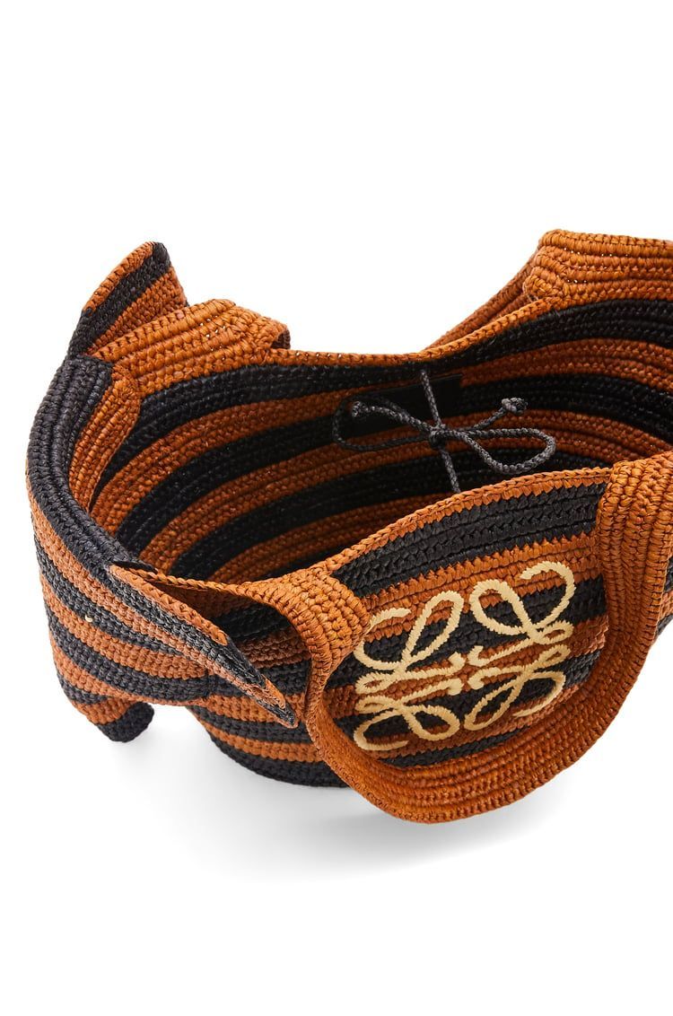 Small Elephant Basket bag in raffia