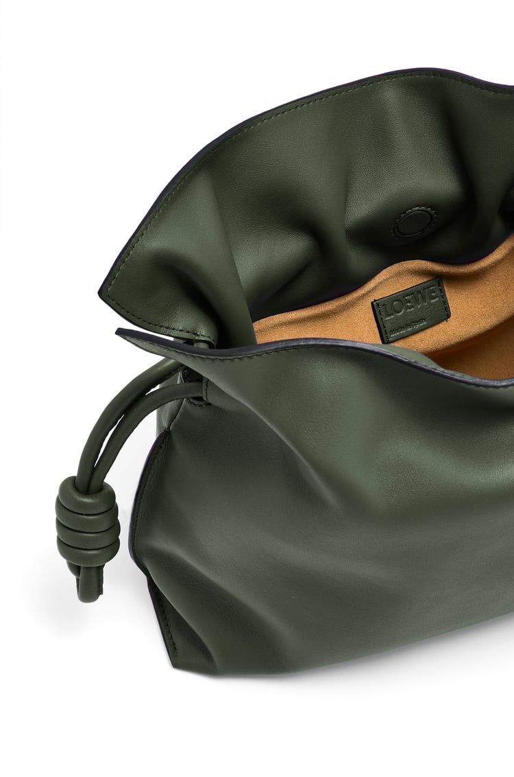 Medium Flamenco clutch in nappa calfskin