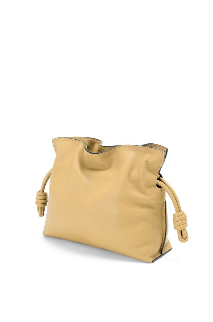Medium Flamenco clutch in nappa calfskin