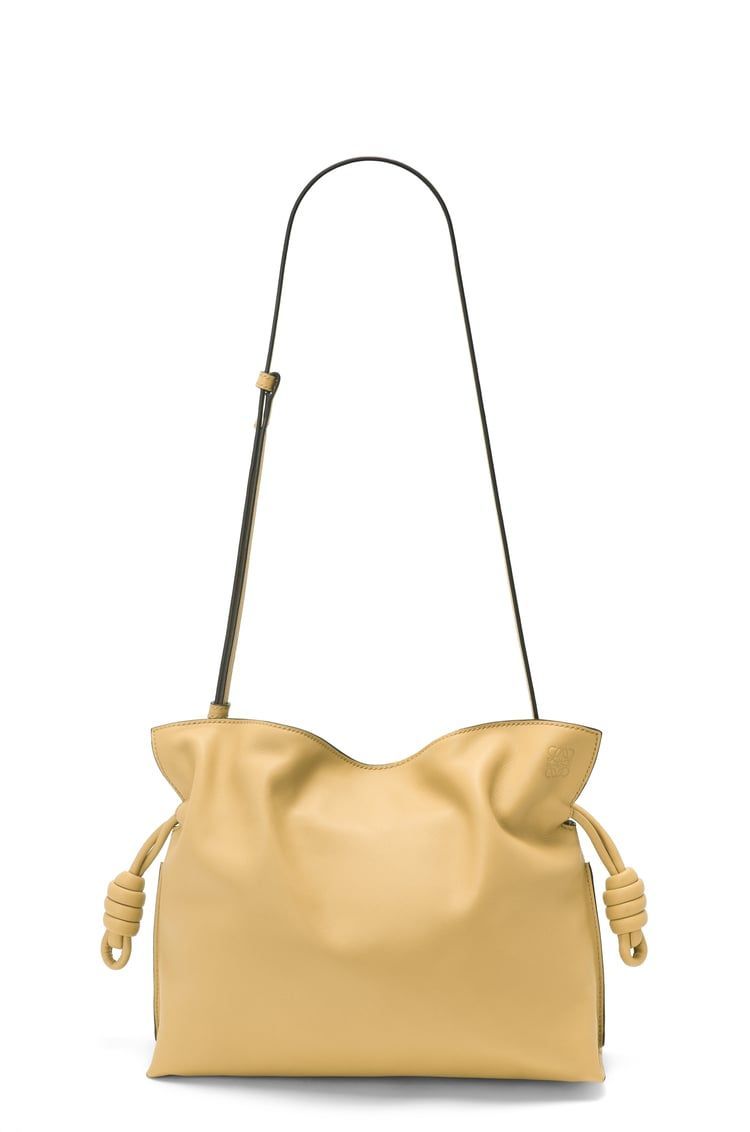 Medium Flamenco clutch in nappa calfskin