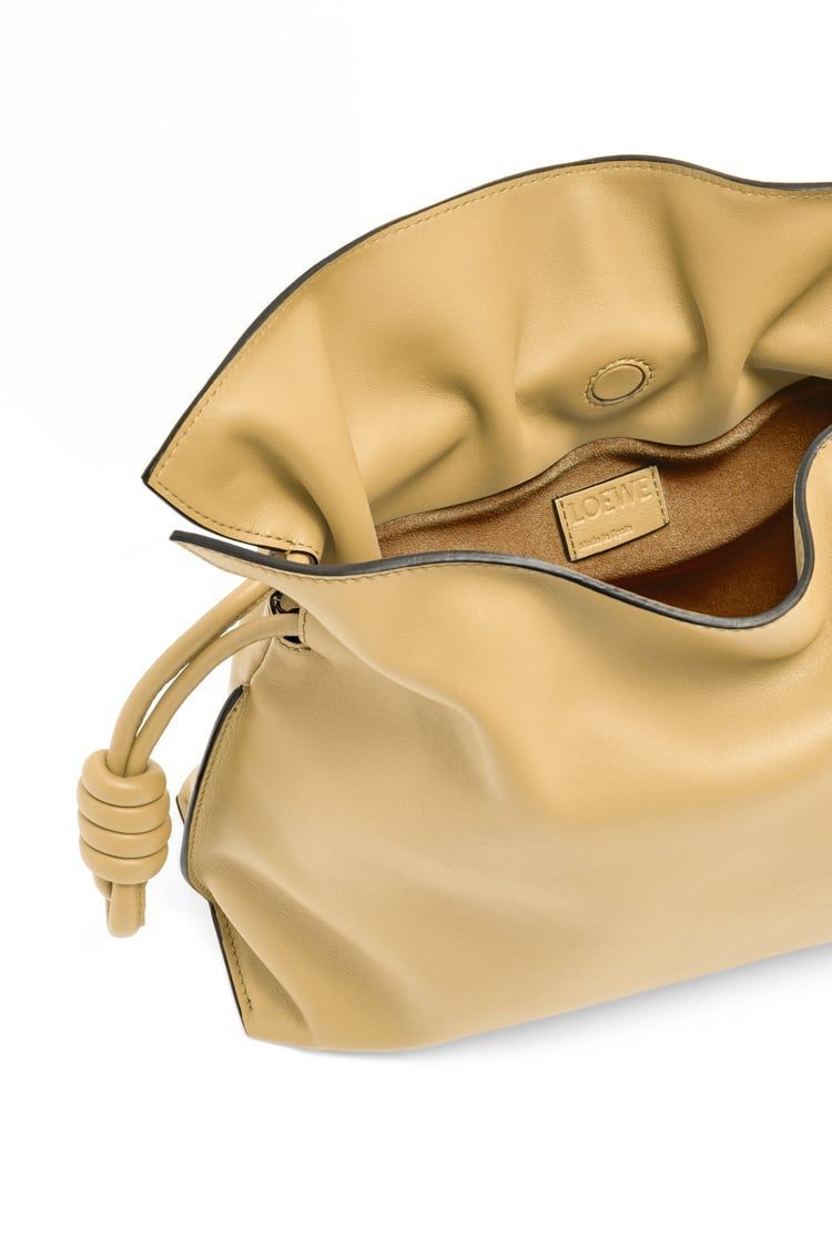 Medium Flamenco clutch in nappa calfskin