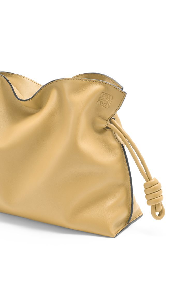 Medium Flamenco clutch in nappa calfskin