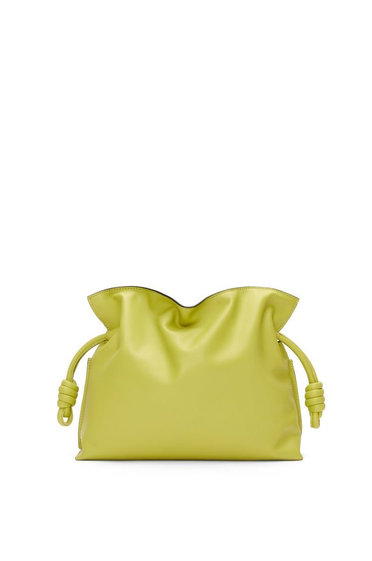 Medium Flamenco clutch in nappa calfskin