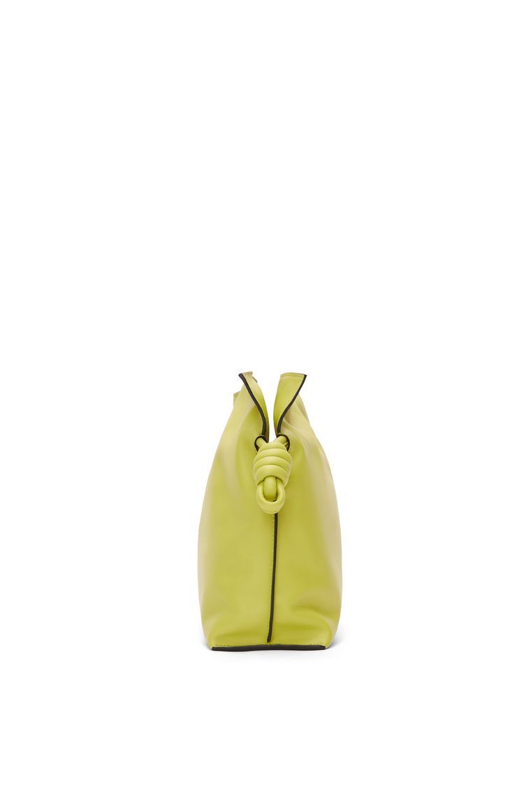 Medium Flamenco clutch in nappa calfskin