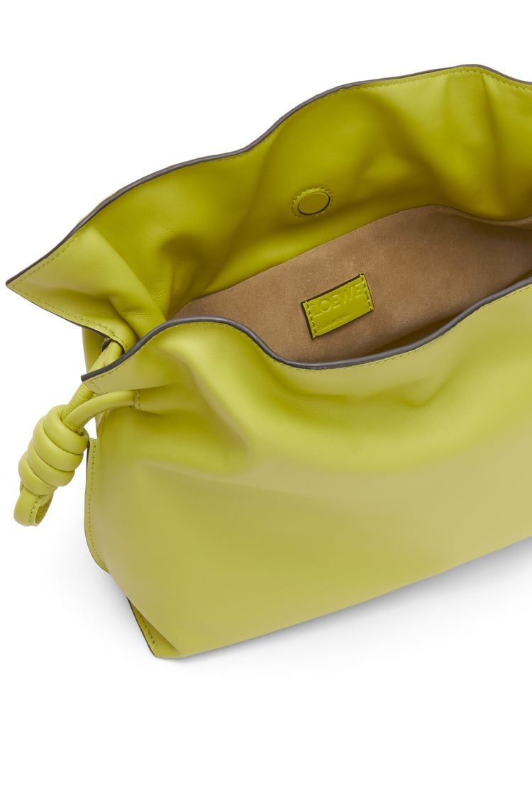 Medium Flamenco clutch in nappa calfskin