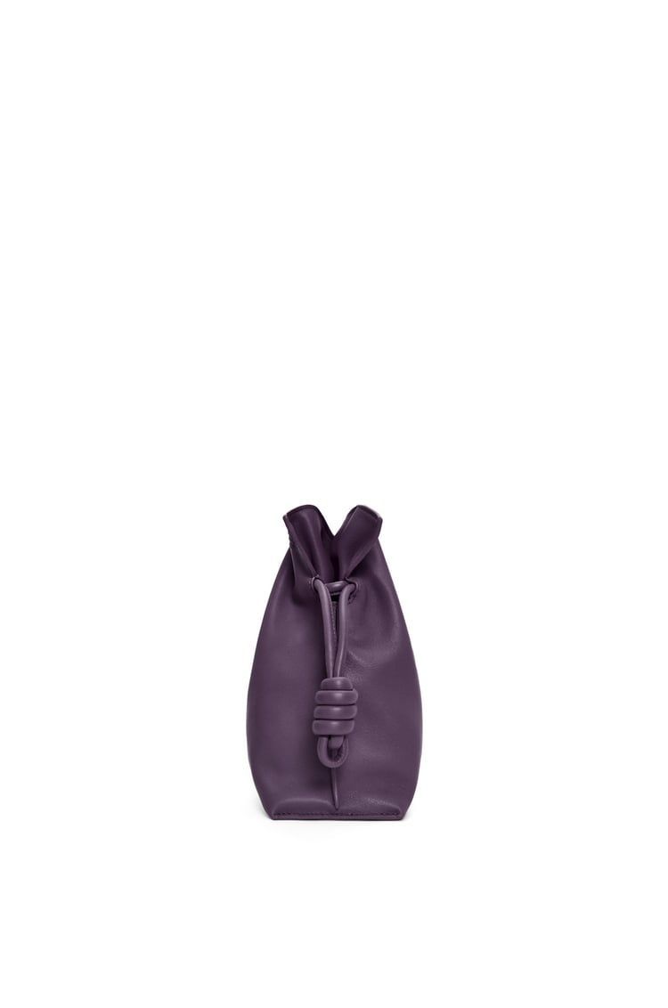 Medium Flamenco clutch in nappa calfskin