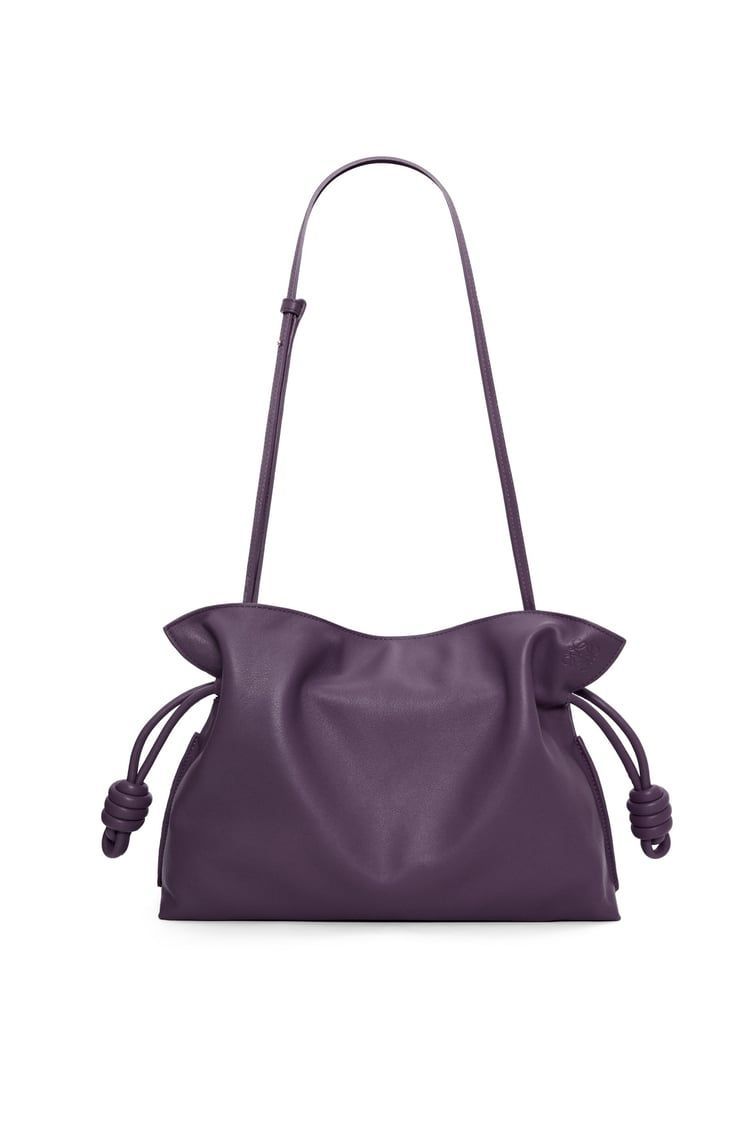 Medium Flamenco clutch in nappa calfskin